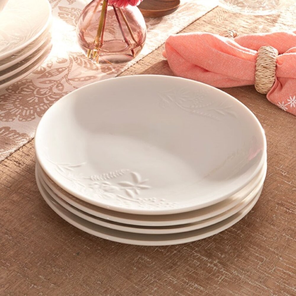 Wildflower Lunch Plates (4) 10116